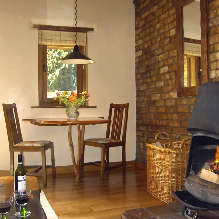 The Saddlery - a glass by the fire